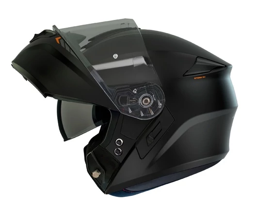AXXIS FU406 Storm SV Solid Gloss Black мотошлем черный