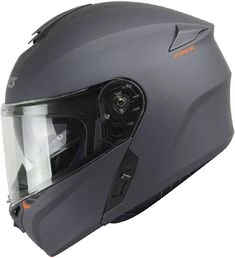 AXXIS FU406BSV Storm S SV Solid Matt Titanium мотошлем серый матовый
