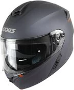 AXXIS FU406BSV Storm S SV Solid Matt Titanium мотошлем серый матовый