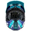 AXXIS MX803 Wolf Jackal Matt Blue мотошлем кроссовый эндуро синий матовый