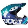 AXXIS MX803 Wolf Jackal Matt Blue мотошлем кроссовый эндуро синий матовый