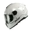 AXXIS FF122SV Hawk SV Solid Gloss Pearl White мотошлем белый