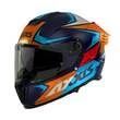 AXXIS FF122 Hawk SV EVO Ixil Matt Orange мотошлем оранжевый матовый