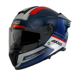 AXXIS FF122 Hawk SV EVO Daytona Matt Blue мотошлем синий матовый