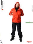 Starks Rain City мотодождевик раздельный красный с черным