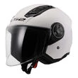 LS2 OF616 Airflow II Open Face Helmet Solid Glossy White