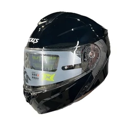 AXXIS FU406BSV Storm S SV Solid Gloss Black мотошлем черный