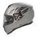 GARI G80 Fly-R Full Face Helmet Серебристый