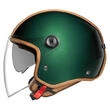 NEXX Y.10 Midtown Open Face Helmet Green / Camel (размер: s)