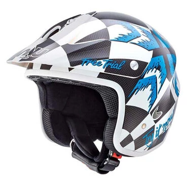 NAU N400 Free Trial Open Face Helmet Бело-синий
