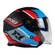 AXXIS OF504SV Mirage SV Damasko C7 Open Face Helmet Синий