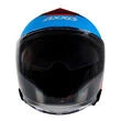 AXXIS OF504SV Mirage SV Damasko C7 Open Face Helmet Синий