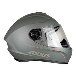 AXXIS FF112C Draked Solid V.2 A12 Full Face Helmet Matt Titanium