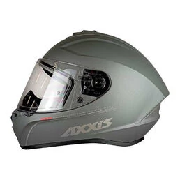 AXXIS FF112C Draked Solid V.2 A12 Full Face Helmet Matt Titanium