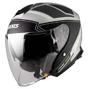AXXIS OF504SV Mirage SV Trend Open Face Helmet matt grey