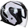 AXXIS OF504SV Mirage SV Trend Open Face Helmet matt grey