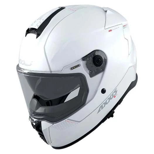 AXXIS FF122 Hawk SV Solid A0 Full Face Helmet Белый