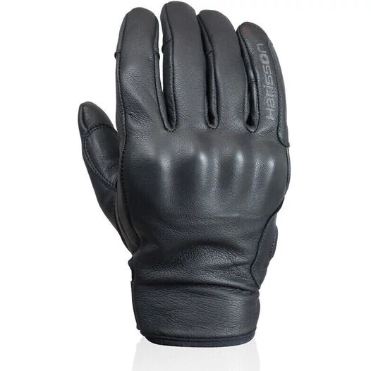Harisson LISBONNE Black Leather Motorcycle мотоперчатки