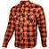 GMS JAGUAR Casual Motorcycle мотокуртка Shirt Black Orange