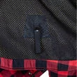 GMS JAGUAR Casual Motorcycle Jacket Shirt Black Orange