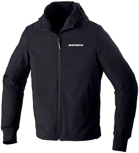 Spidi худи ARMOR EVO CE Fabric Sweatshirt Black