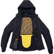 Spidi HOODIE ARMOR EVO CE Fabric Sweatshirt Black