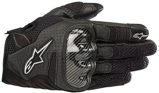 Alpinestars Stella SMX1 Air v2 Motorcycle мотоперчатки Black