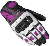 Spidi G-CARBON Lady Lady Leather мотоперчатки Short White Pink