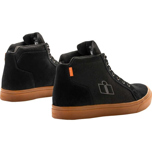 Icon CARGA CE Black Casual Motorcycle Sneaker