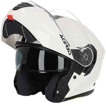 Acerbis TDC 2206 Modular Motorcycle Мотошлем White Double Approval