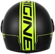 Motorcycle Helmet Jet Black Origin Neon Yellow