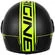 Motorcycle Helmet Jet Black Origin Neon Yellow