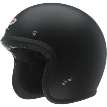 Motorcycle Мотошлем Jet Bell CUSTOM 500 Matt Black