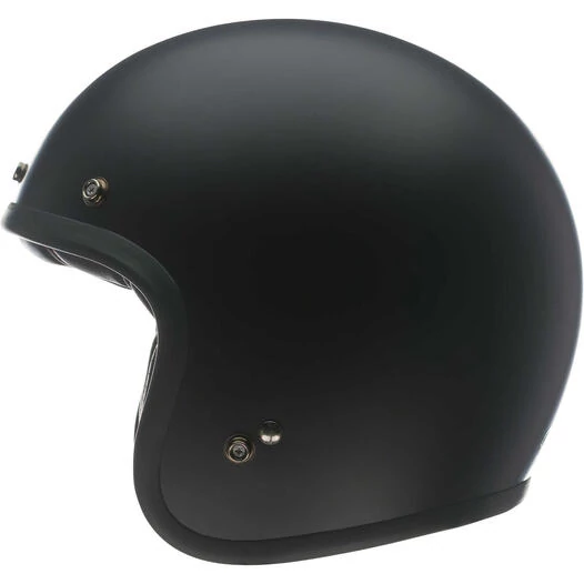 Motorcycle Helmet Jet Bell CUSTOM 500 Matt Black