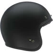 Motorcycle Helmet Jet Bell CUSTOM 500 Matt Black