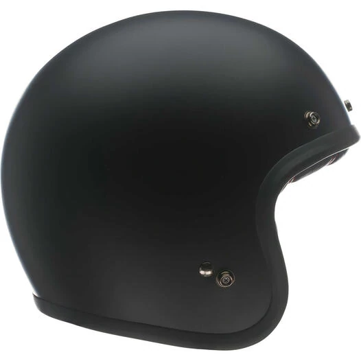 Motorcycle Helmet Jet Bell CUSTOM 500 Matt Black