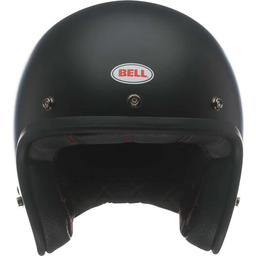 Motorcycle Helmet Jet Bell CUSTOM 500 Matt Black