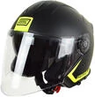 Motorcycle Мотошлем Jet Along Origin Palio Double визор Bicolor Yellow Flow