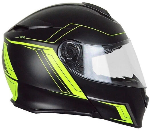 Helmet Moto Modular Source Delta with Bluetooth Integrated Motion Yellow