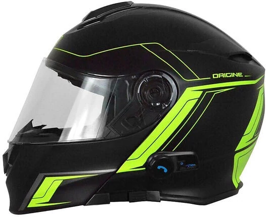Helmet Moto Modular Source Delta with Bluetooth Integrated Motion Yellow