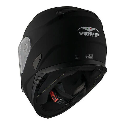 Integral Motorcycle Helmet Vemar ZEPHIR JMC Monochrome Black Matt