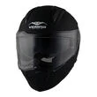 Integral Motorcycle Helmet Vemar ZEPHIR JMC Monochrome Black Matt