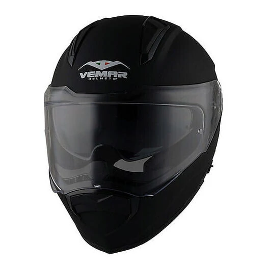 Integral Motorcycle Helmet Vemar ZEPHIR JMC Monochrome Black Matt