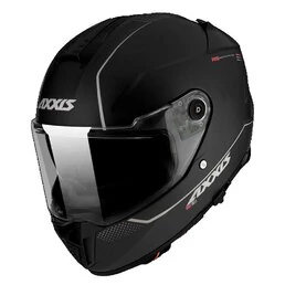 AXXIS FF122SV Hawk SV Solid Matt Black мотошлем черный матовый