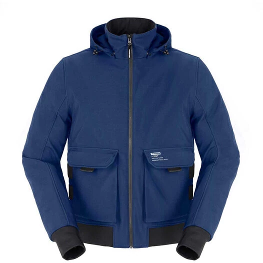 Spidi METROMOVER Motorcycle Jacket Black Blue