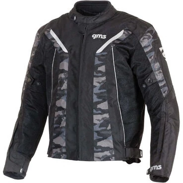 GMS VENTURA Perforated Motorcycle мотокуртка Black Camouflage
