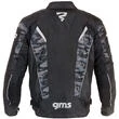 GMS VENTURA Perforated Motorcycle Jacket Black Camouflage