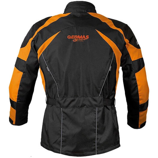 Touring Motorcycle Jacket Gms TWISTER Black Orange