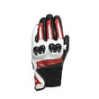 Dainese Mig 3 Gloves White Lava Red Белый