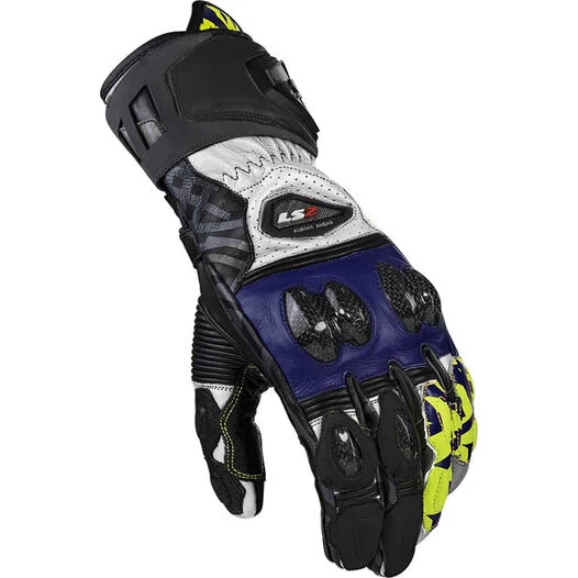 Moto Racing мотоперчатки Ls2 Feng CE Black Blue (размер: l)